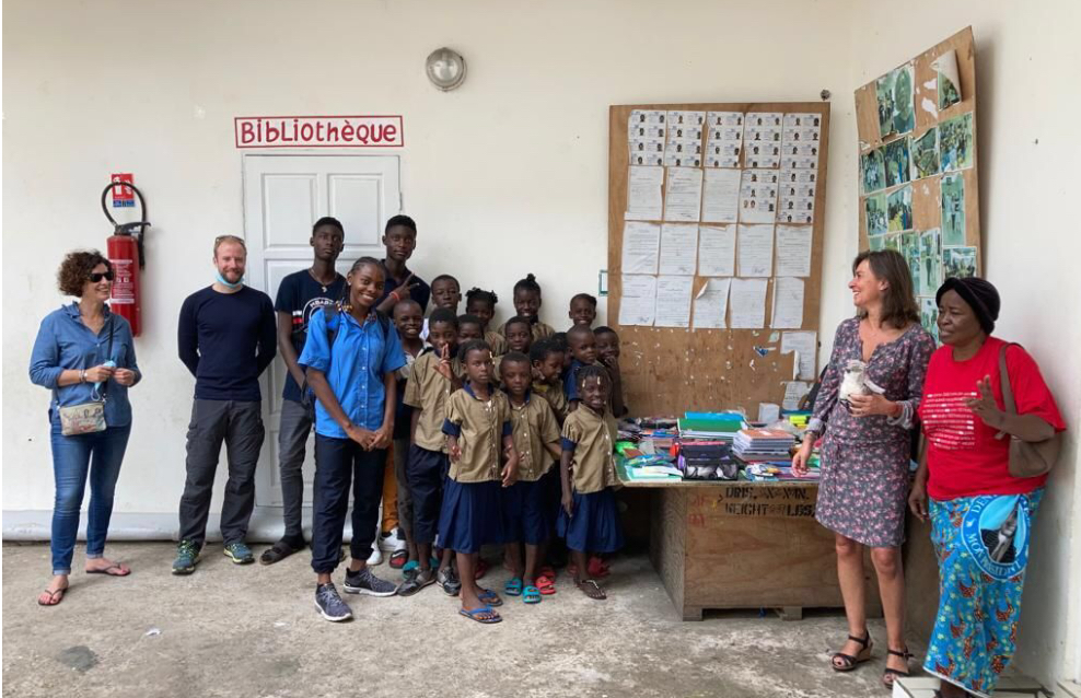 Collecte de matériel scolaire pour l’orphelinat « Coeur Céleste », au Congo