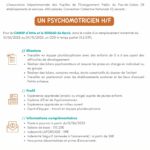psychomotricien PEP62 Offre d'emploi