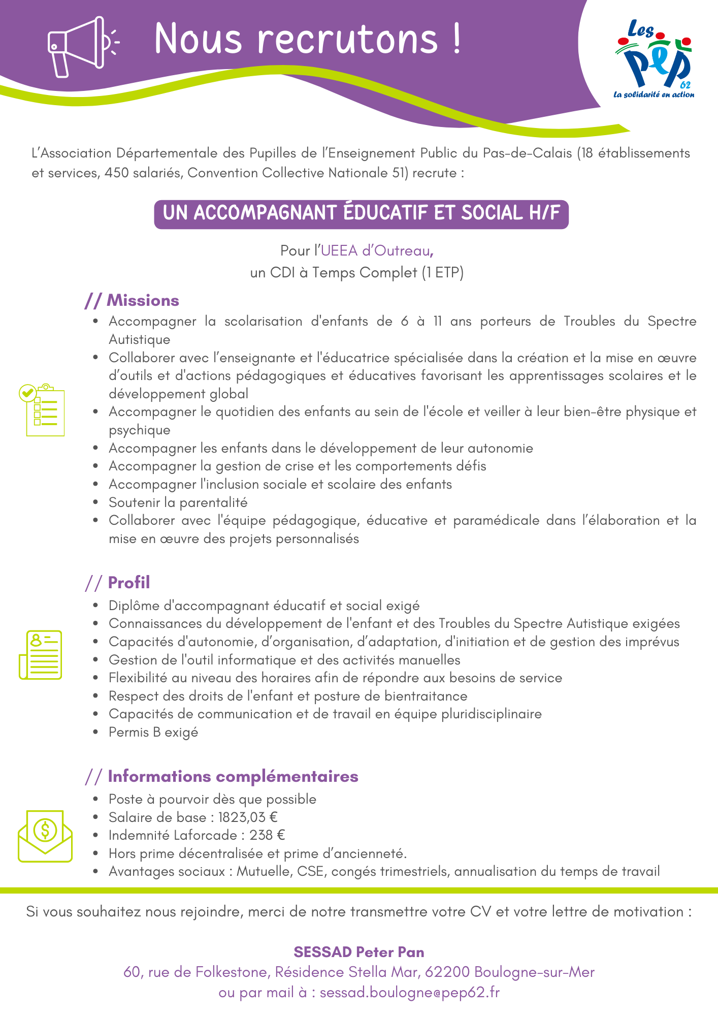 accompagnant éducatif et social